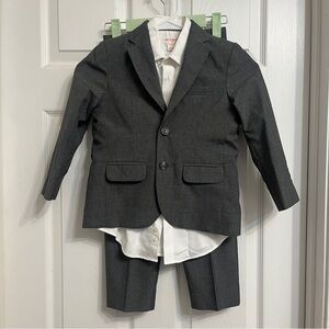 Cat & Jack Gray Suit & White Shirt